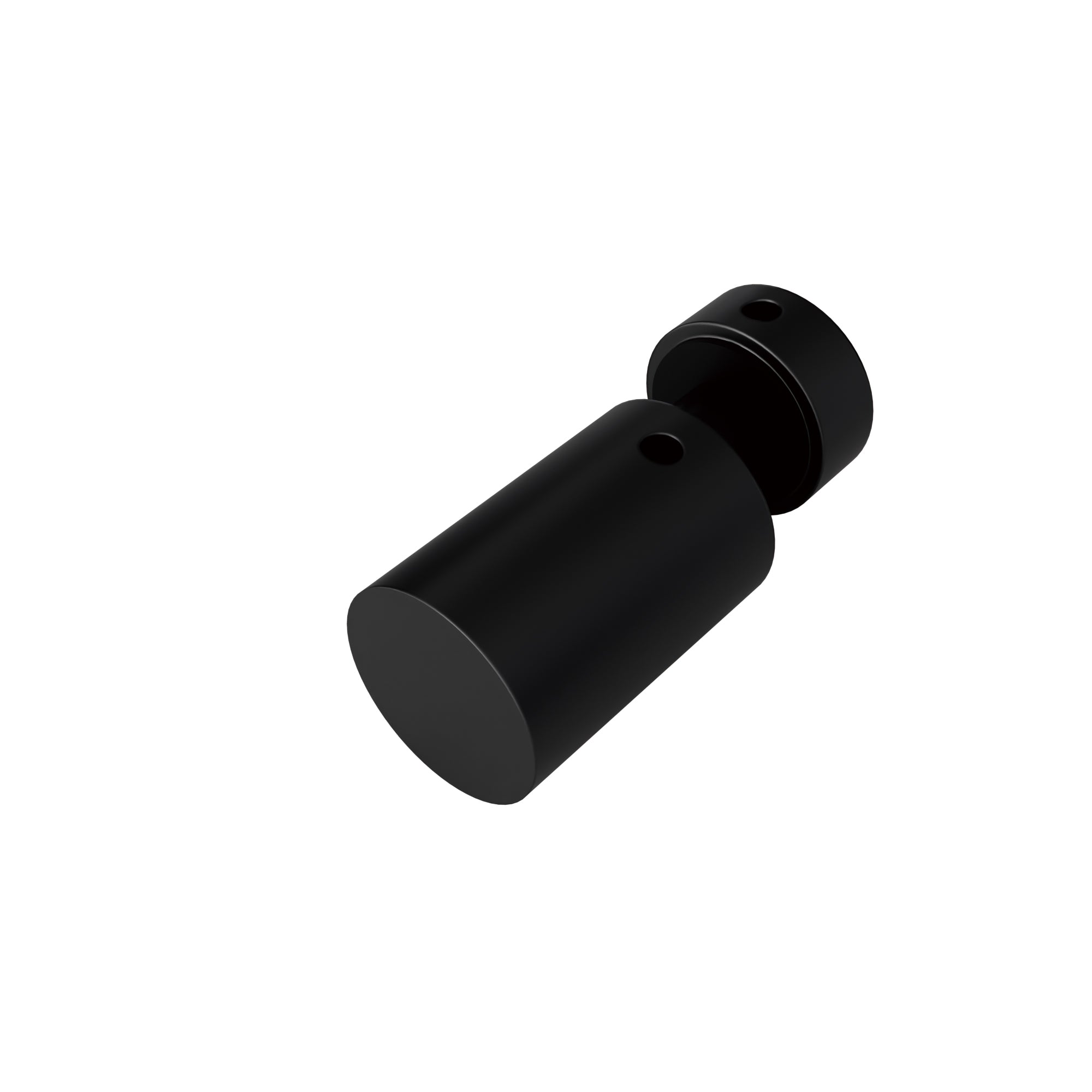 SD04-4 48"-72" Framless Single Slinding Shower Door Hardware Kits With Tubular Rails & Four Rollers