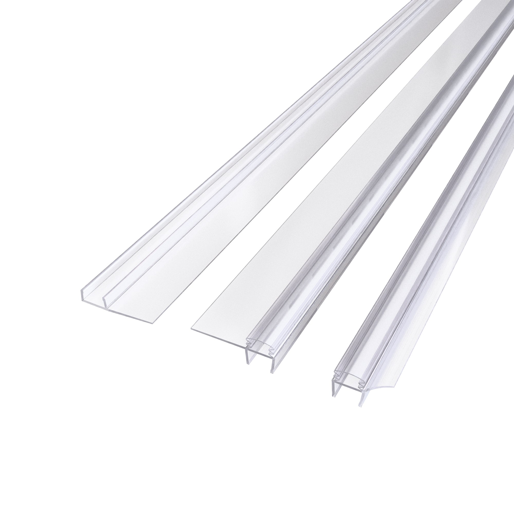SD03-4 Framless Single Sliding Shower Door Hardware Kits