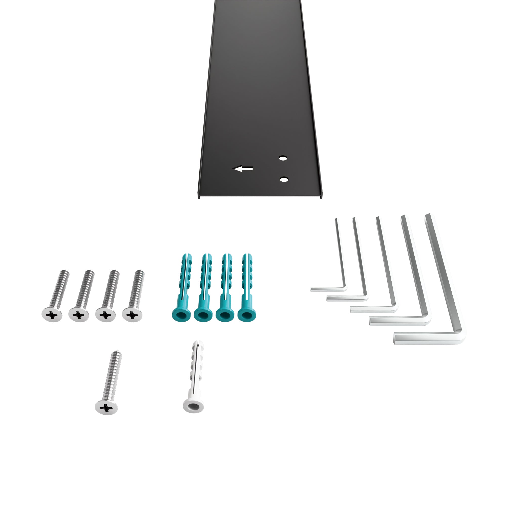 SD03-4 Framless Single Sliding Shower Door Hardware Kits