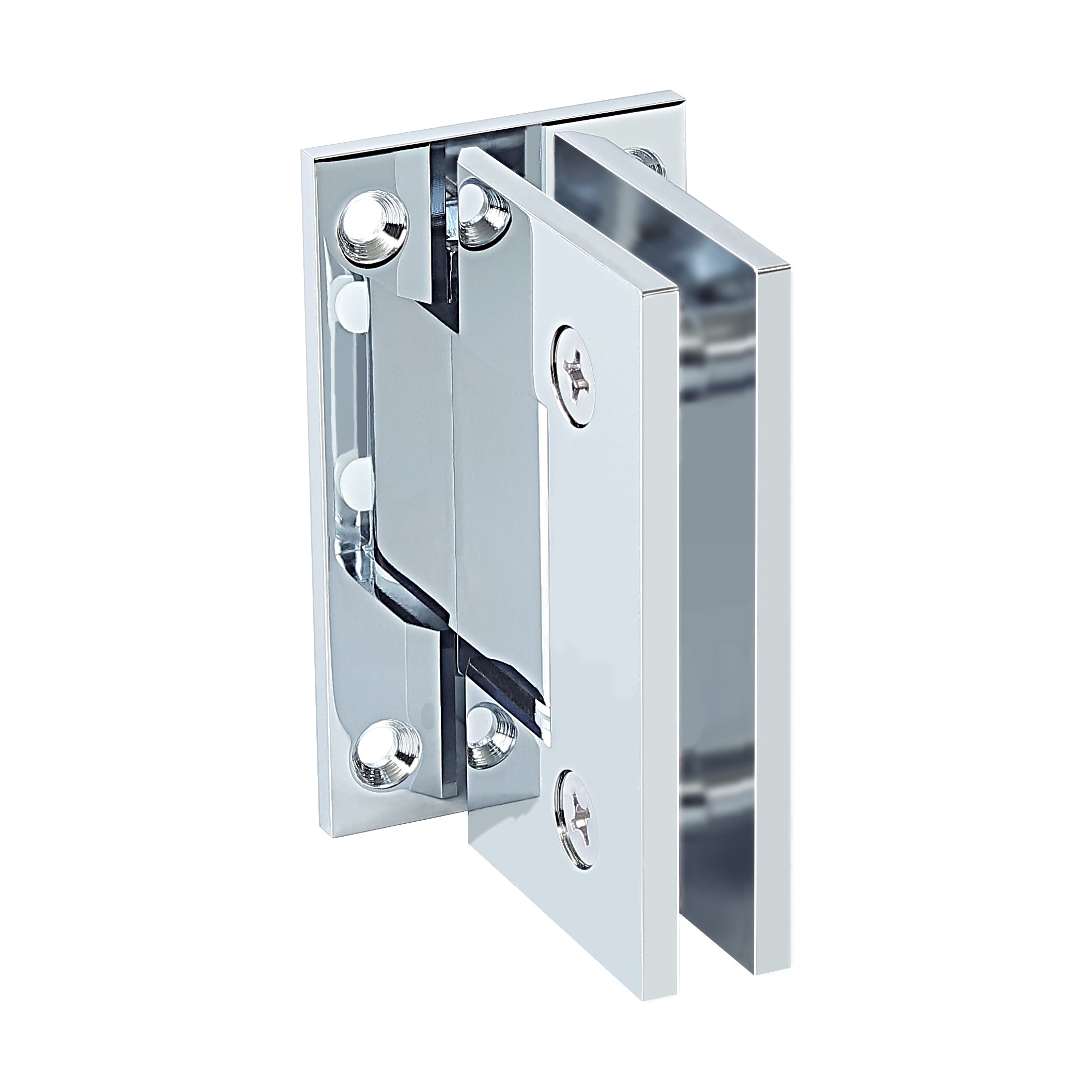 90°Wall To Glass Shower Hinge(Full Backplate) | TR701