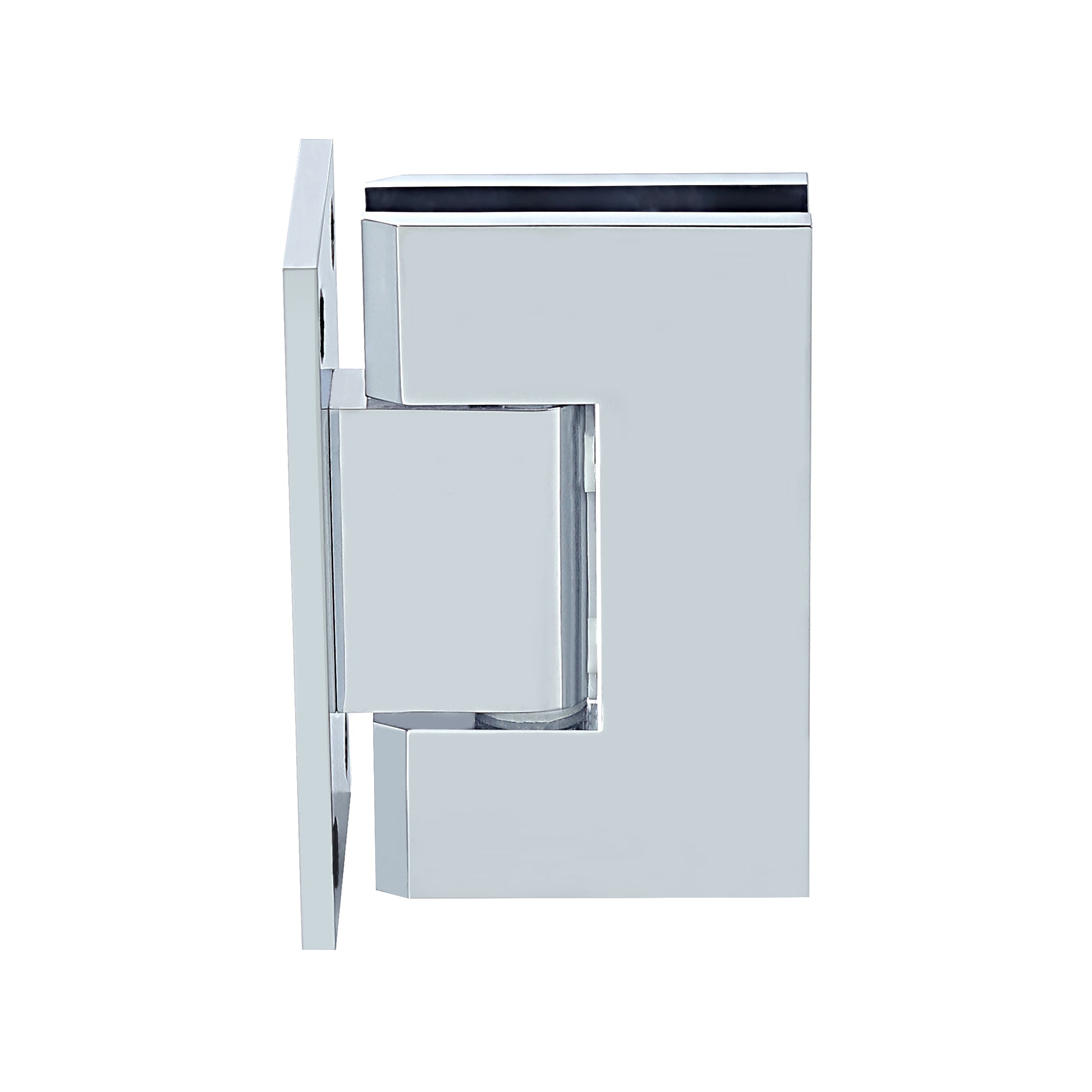 90°Wall To Glass Shower Hinge(Full Backplate) | TR701