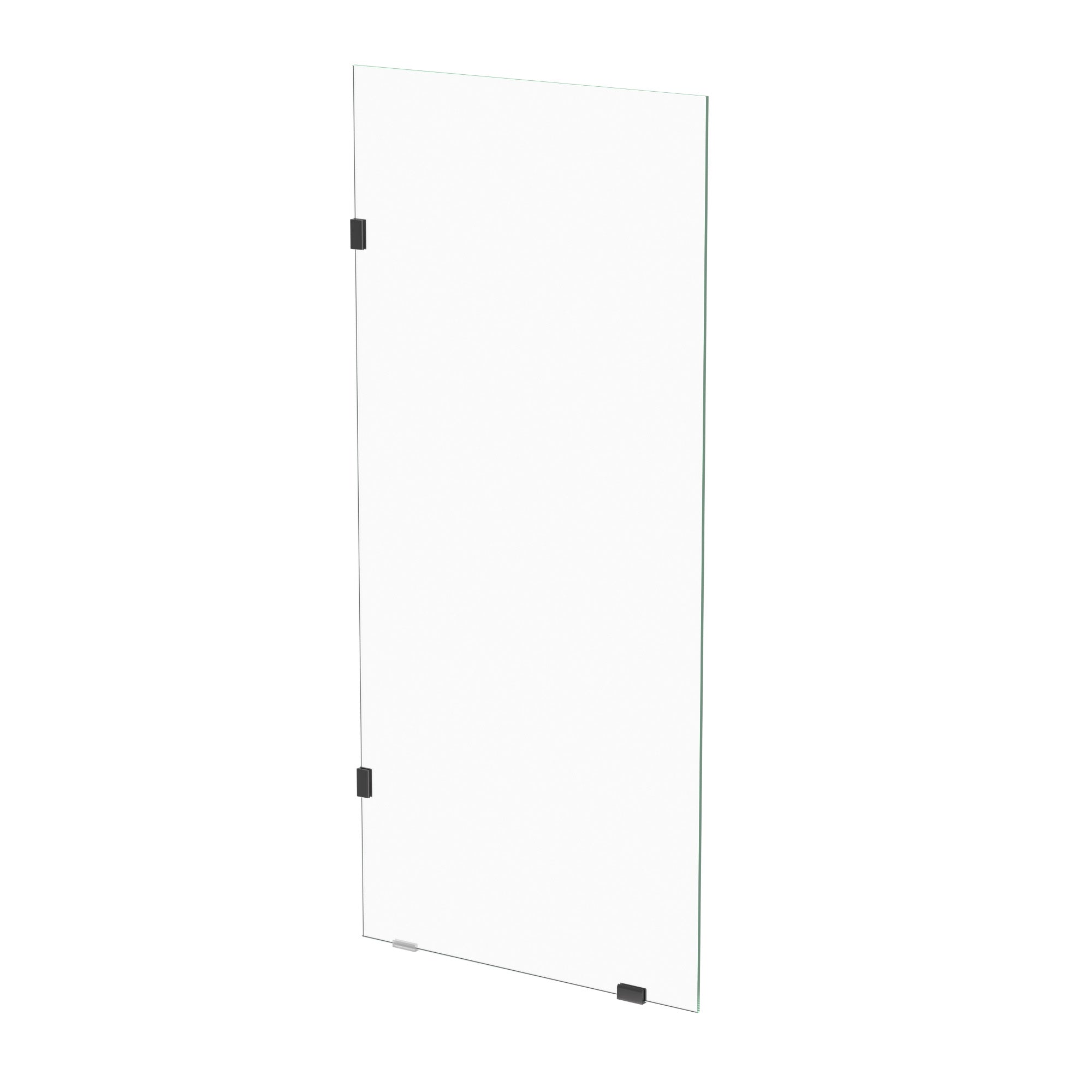 30"W *78"H Easyclean Fixed Shower Panel - Quickmount Shower Screen, 10mm(3/8'') Tempered Glass ARO-SFP-3078