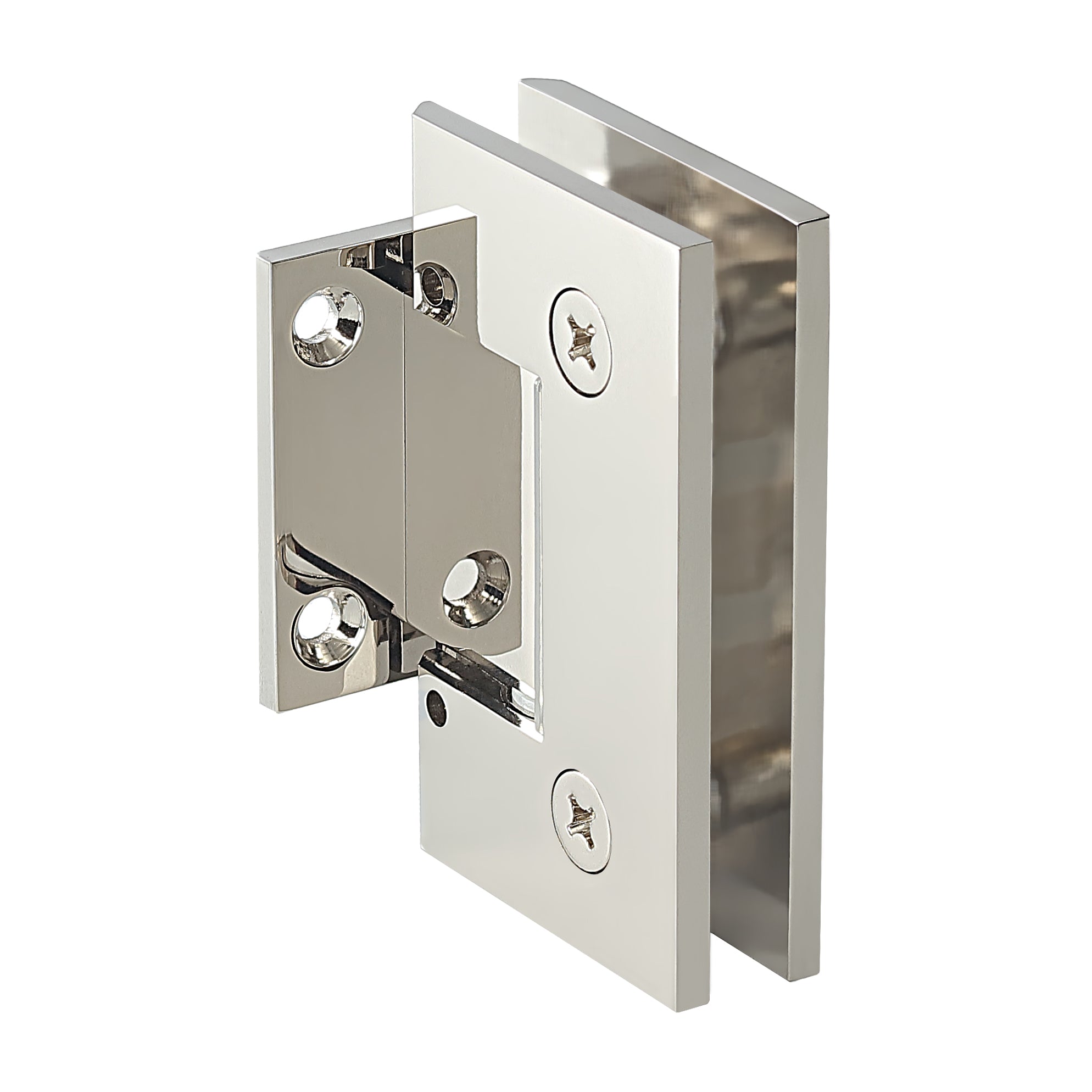 90°Wall To Glass Shower Hinge(Short Backplate) | TR741