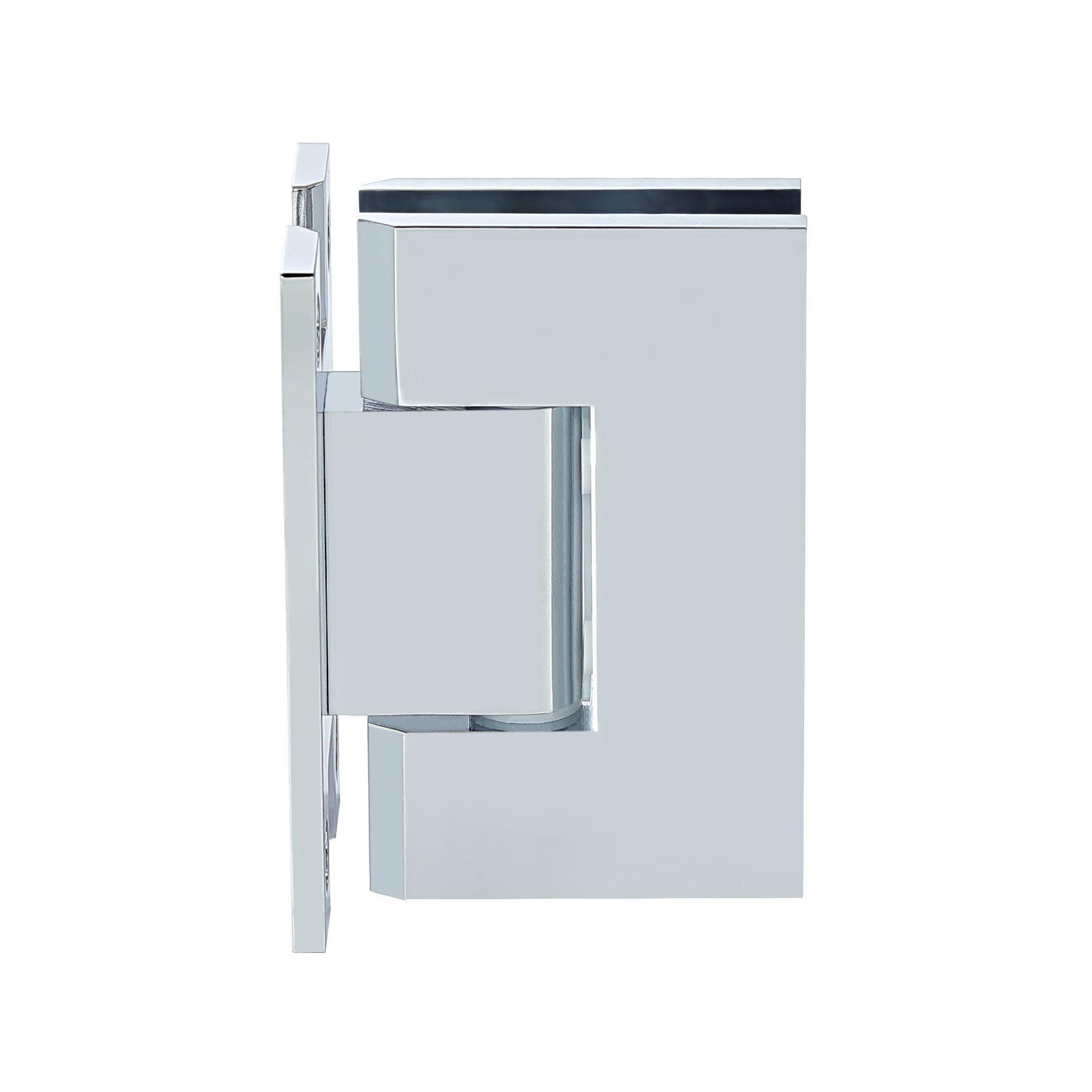 90°Wall To Glass Shower Hinge(H Backplate) | TR703