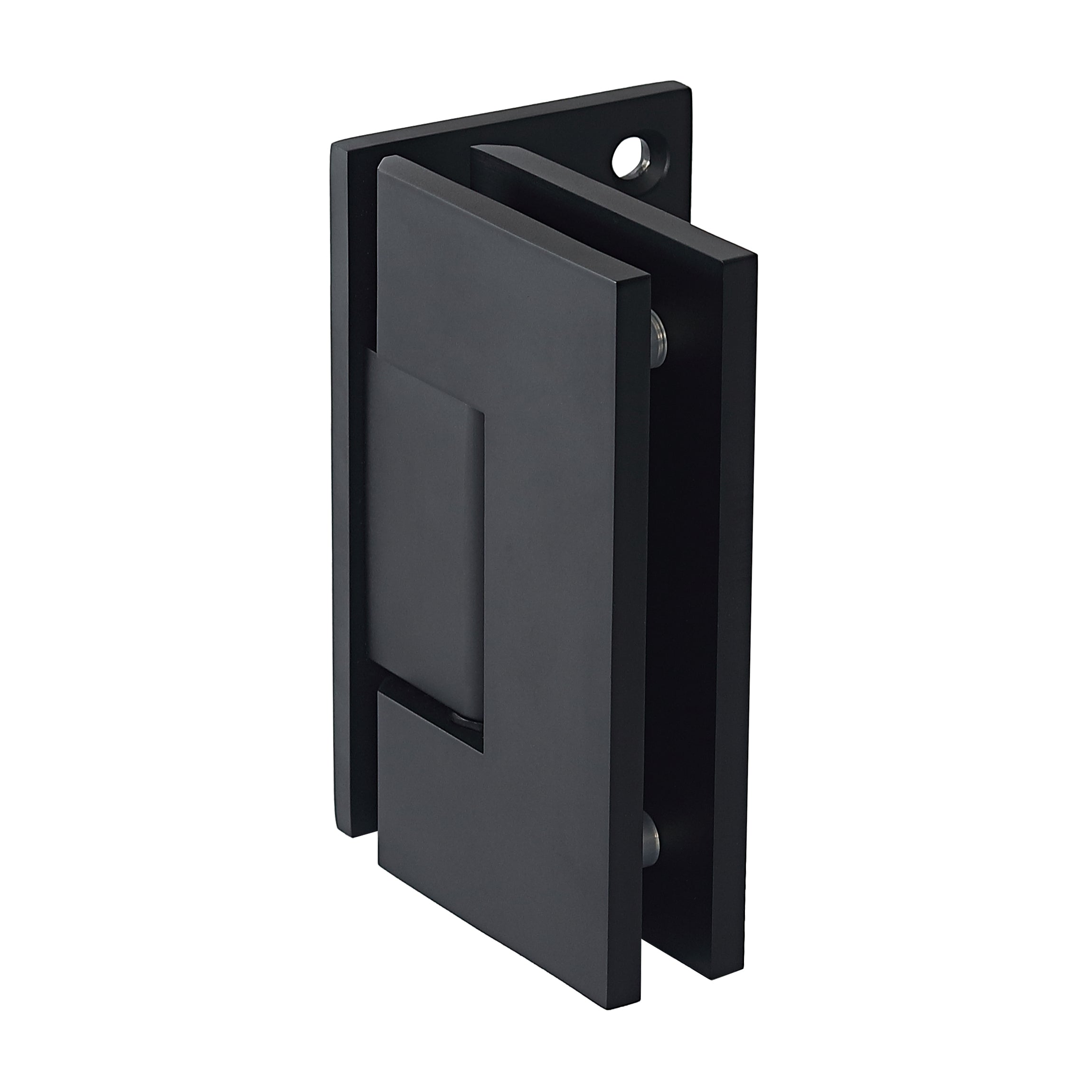 Heavy Duty 90° Wall To Glass Shower Hinge(Offset Backplate) | TR602