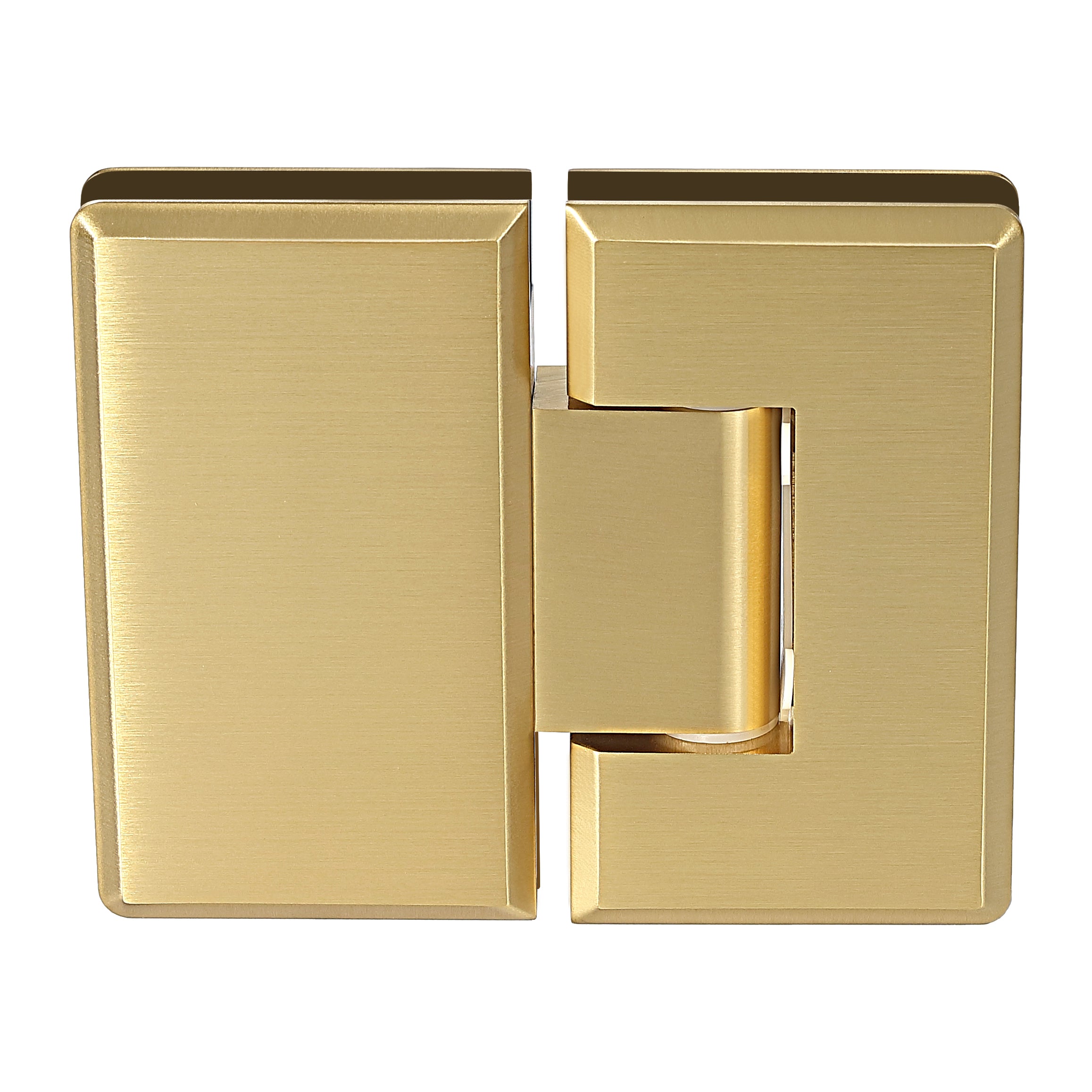 Adjustable Heavy duty 180°Glass To Glass Shower Hinge Beveled Edged  | TR615