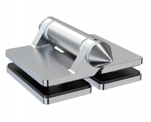Glass to glass pool gate spring hinge
