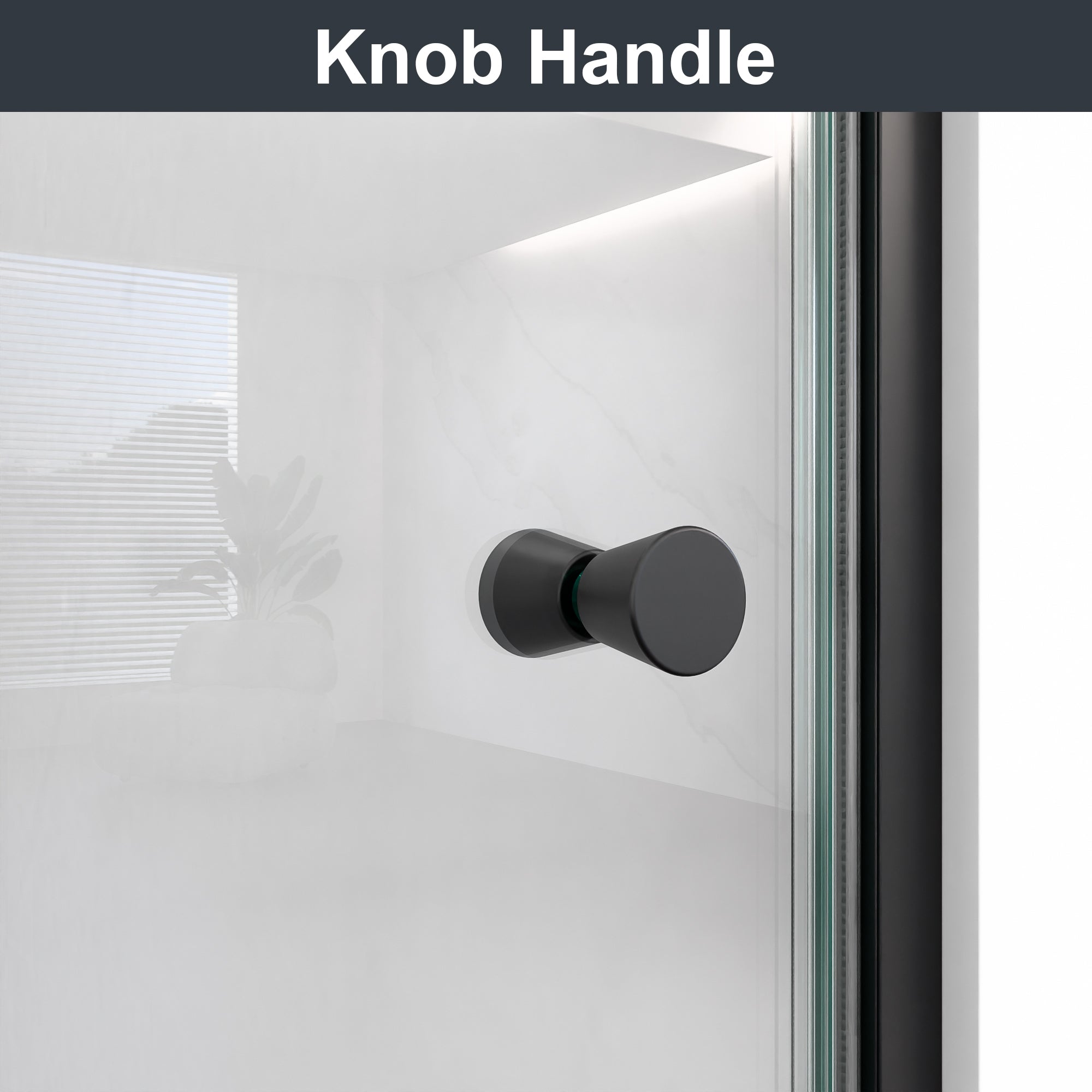 32"W x 72"H Frameless Circular Pivot Shower Door With 1/4" (6mm) Thick SGCC Tempered Glass