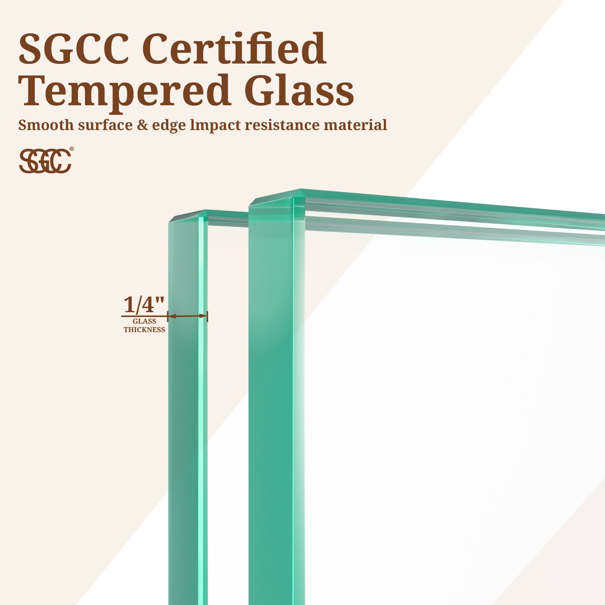30" W x 72" H Semi-Frameless Circular Pivot Shower Door in Chrome With 1/4" (6mm) Thick SGCC Tempered Glass