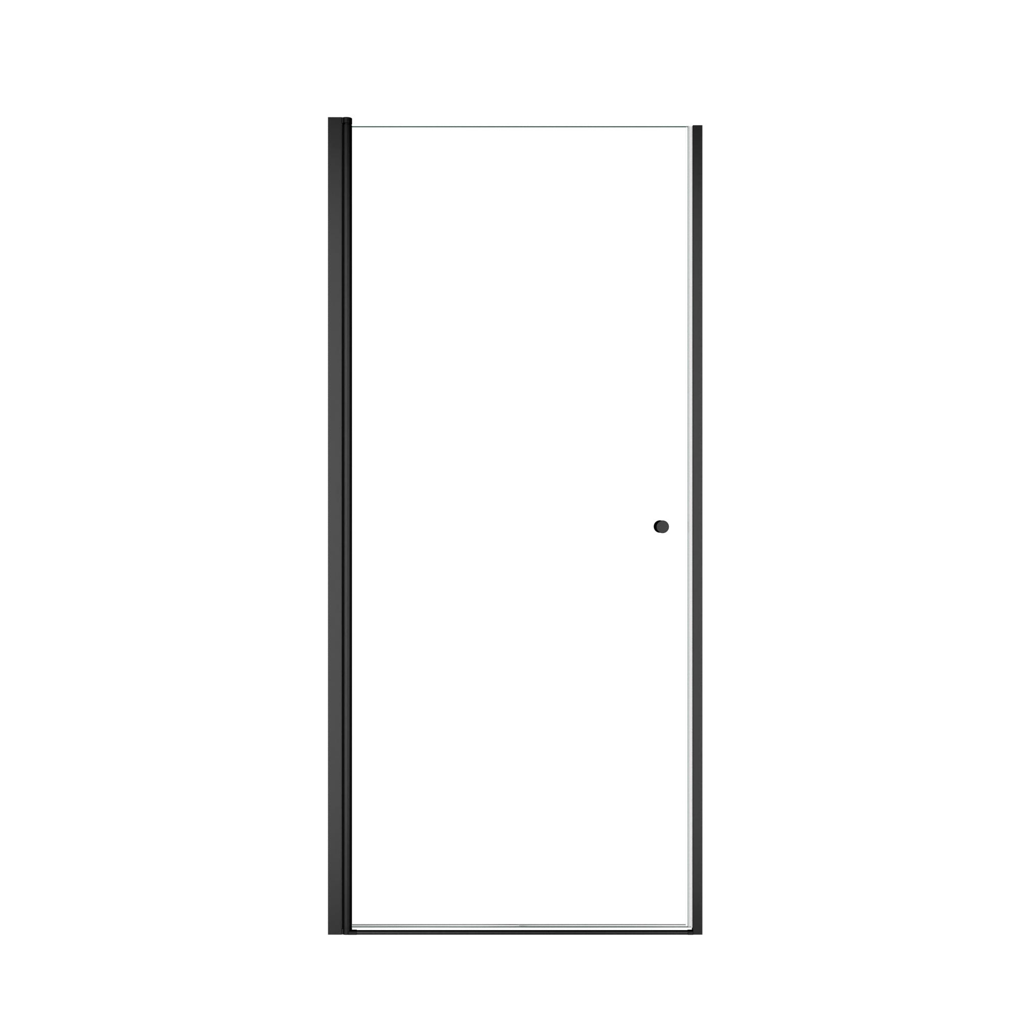 32"W x 72"H Frameless Circular Pivot Shower Door With 1/4" (6mm) Thick SGCC Tempered Glass