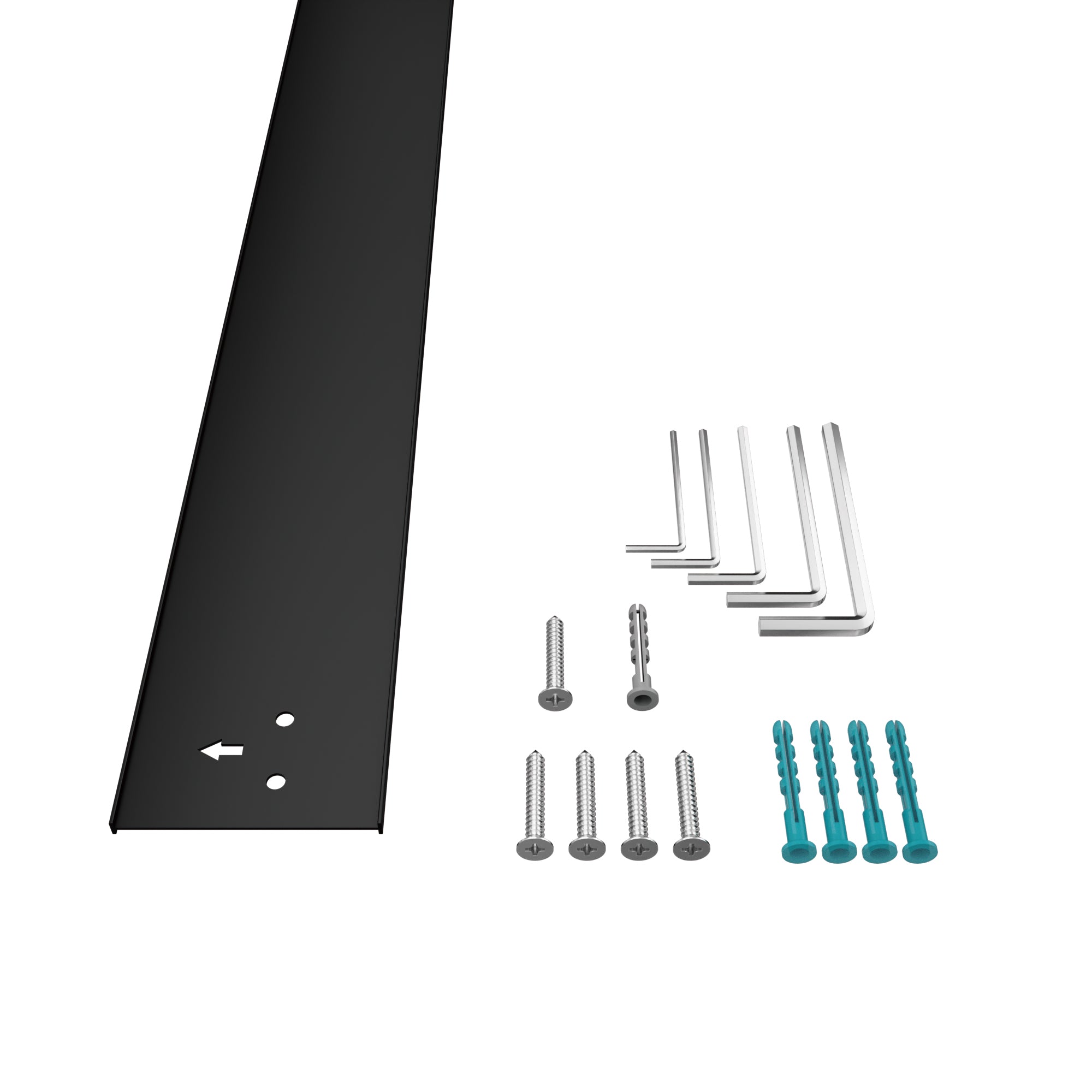 SD05-4 Framless Single Sliding Shower Door With Four Rollers Hardware Kits