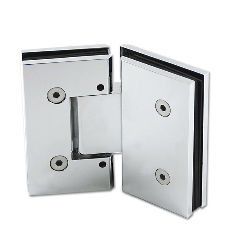 Adjustable Heavy duty 135° Glass to Glass Hinges Square Edged | TR625