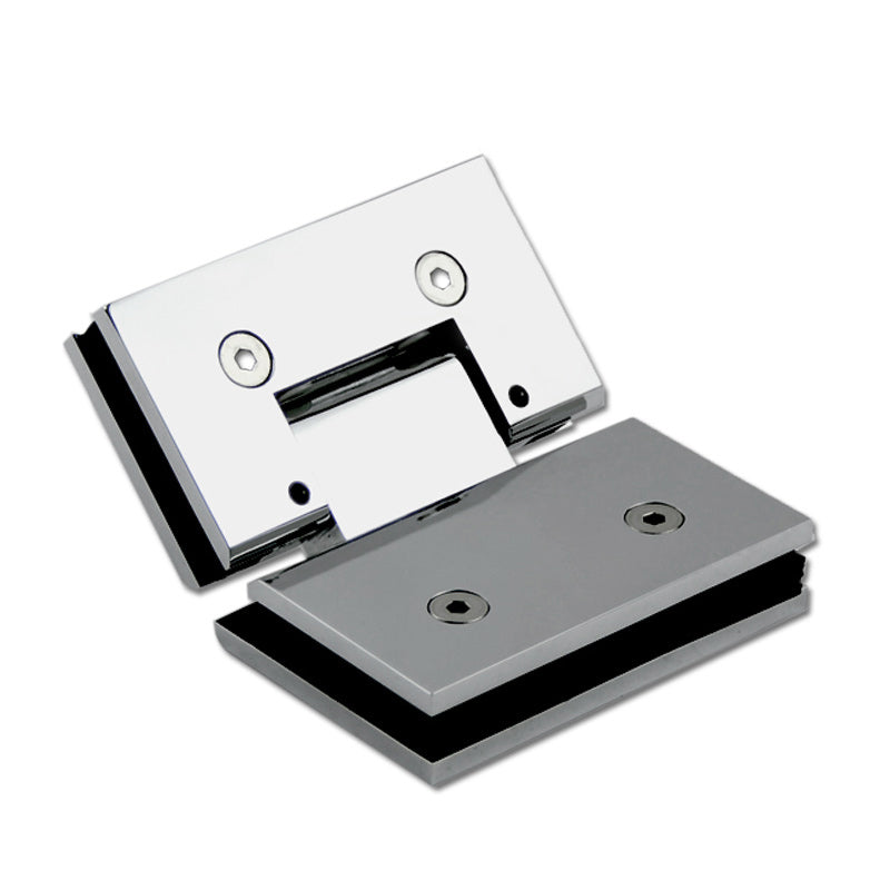 Adjustable Heavy duty 135° Glass to Glass Hinges Square Edged | TR625