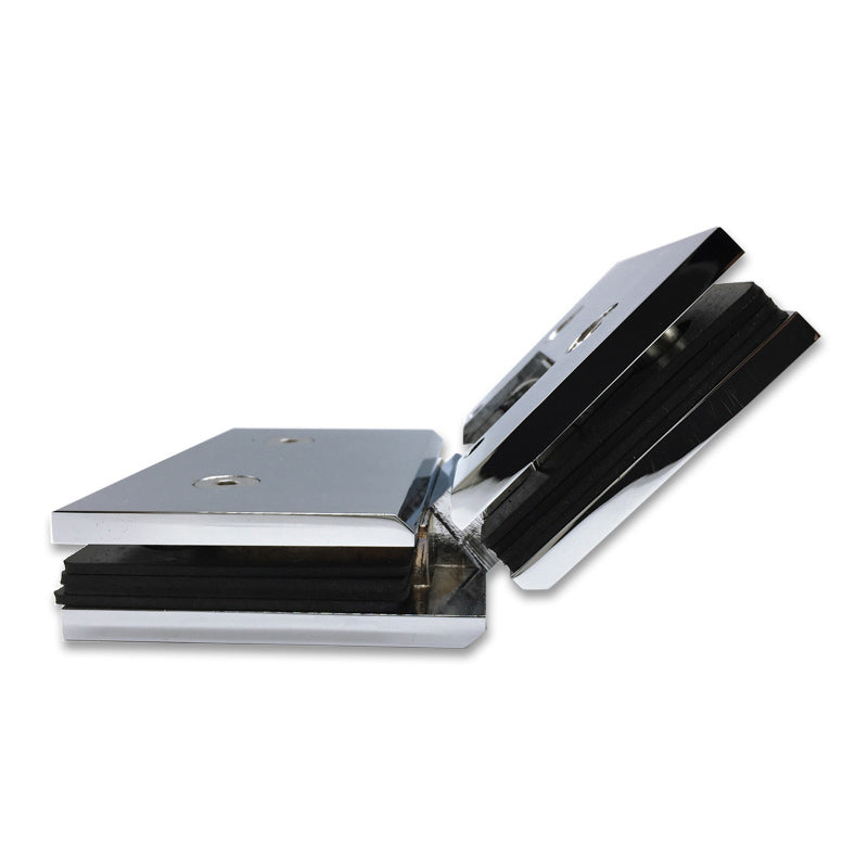 Adjustable Heavy duty 135° Glass to Glass Hinges Square Edged | TR625
