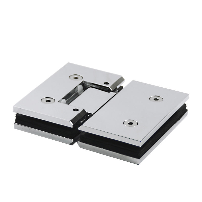 Adjustable Heavy duty 180° Glass to Glass Hinges Square Edged | TR626