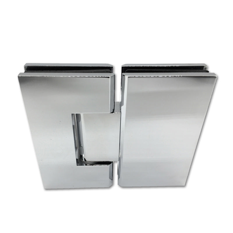 Adjustable Heavy duty 180° Glass to Glass Hinges Square Edged | TR626