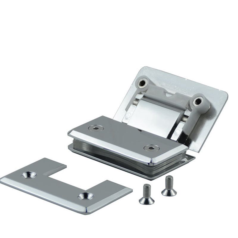 Adjustable Heavy duty 135° Glass to Glass Hinges Beveled  Edged | TR635
