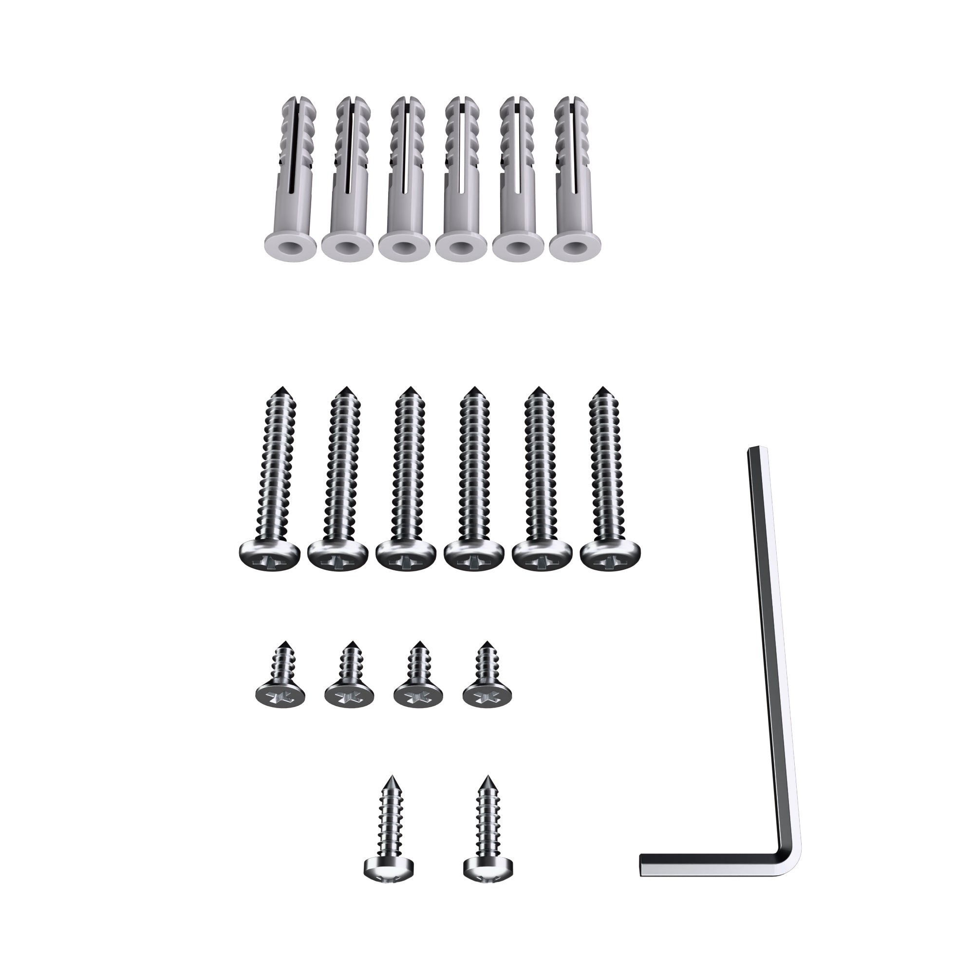 SD06 48"-72" Semi-Frameless Sliding Shower Door Hardware Kits